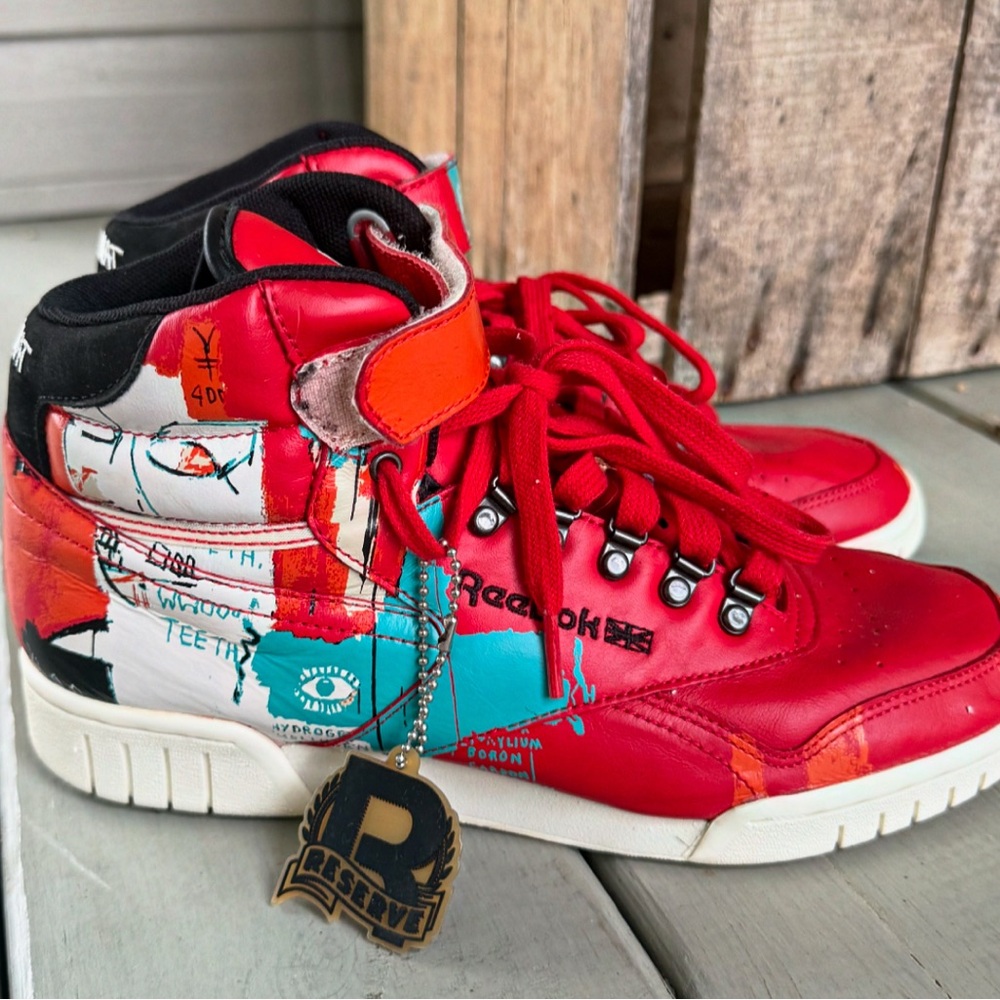 Jean-Michel Basquiat High Top Reeboks
